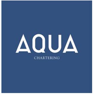 6 silver aqua chartering trading co ltd logo