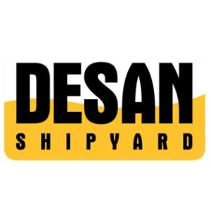 8 silver desan shipyard logo